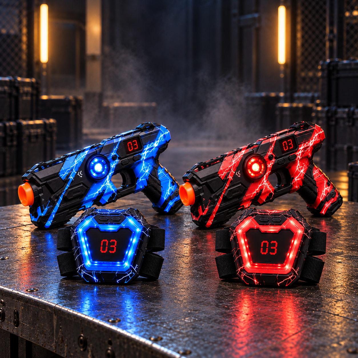 NEON BEAM Blaster & Target
