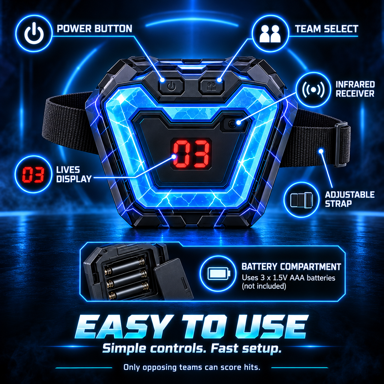 NEON BEAM Laser Tag In Action